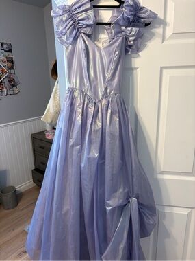 Vintage 80's prom dress.